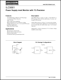 ILC5061AM31 datasheet: Power Supply reset Monitor with 1% Precision ILC5061AM31