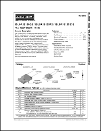 ISL9R18120S3S datasheet: 18A, 1200V Stealth Diode ISL9R18120S3S