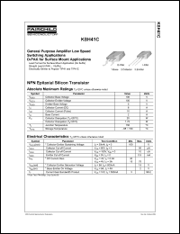 KSH41C datasheet: NPN Epitaxial Silicon Transistor KSH41C
