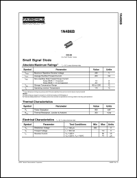 1N486B datasheet: Small Signal Diode 1N486B