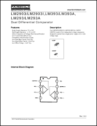 LM2903 datasheet: Dual Differential Comparator LM2903