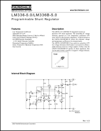 LM336BX5 datasheet: Programmable Shunt Regulator LM336BX5