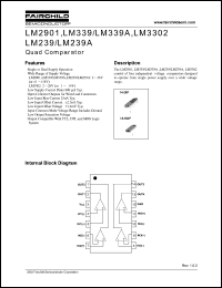 LM339 datasheet: Quad Comparator LM339