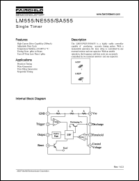 LM555 datasheet: Single Timer LM555