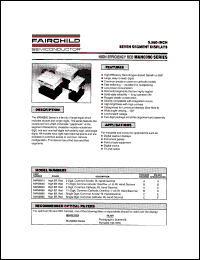 MAN6910 datasheet: 0.560-INCH SEVEN SEGMENT DISPLAYS MAN6910