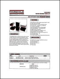 MAN8440 datasheet: 0.800-INCH SEVEN SEGMENT DISPLAYS MAN8440