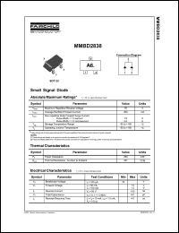 MMBD2838 datasheet: Small Signal Diode MMBD2838