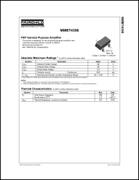 MMBT4356 datasheet: PNP General Purpose Amplifier MMBT4356