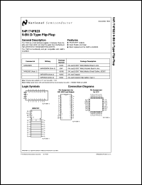 54F823FMQB datasheet: 9-Bit D Flip-Flop 54F823FMQB