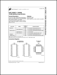 54F827SDMQB datasheet: 10-Bit Buffer/Line Driver 54F827SDMQB