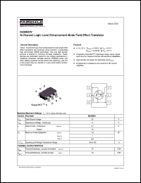 SI3442DV datasheet: N-Channel Logic Level Enhancement Mode Field Effect Transistor SI3442DV