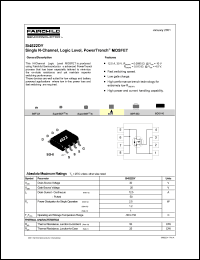 SI4822DY datasheet: Single N-Channel, Logic Level, PowerTrench MOSFET SI4822DY