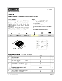 SI4920DY datasheet: Dual N-Channel, Logic Level, PowerTrench MOSFET SI4920DY