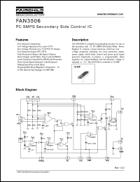 FAN3506 datasheet: PC SMPS Secondary Side Control IC FAN3506