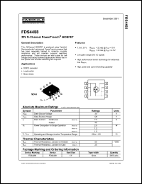 FDS4488 datasheet: 30V N-Channel PowerTrench MOSFET FDS4488