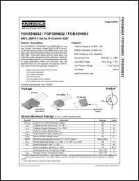 FGB30N6S2 datasheet: 600V, SMPS II Series N-Channel IGBT FGB30N6S2