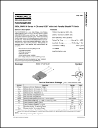 FGH50N6S2D datasheet: 600V, SMPS II Series N-Channel IGBT with Anti-Parallel Stealth TM Diode FGH50N6S2D