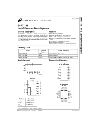 5962-87654012A datasheet: 1-of-8 Decoder/Demultiplexer 5962-87654012A