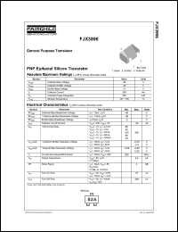 FJX3906 datasheet: PNP Epitaxial Silicon Transistor FJX3906