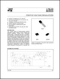 L78L06ACUTR datasheet: POSITIVE VOLTAGE REGULATORS L78L06ACUTR