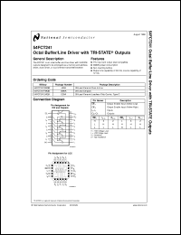 54FCT241DMQB datasheet: Octal Buffer/Line Driver with TRI-STATE Outputs 54FCT241DMQB
