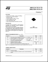 SMBJ16A-TR datasheet: TRANSIL SMBJ16A-TR