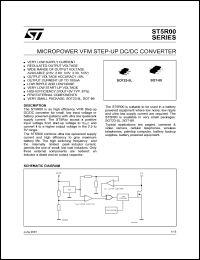 ST5R28M datasheet: MICROPOWER VFM STPE-UP DC/DC CONVERTER ST5R28M