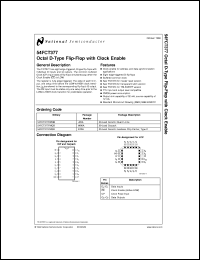 5962-87627012A datasheet: Octal D-Type Flip-Flop with Clock Enable 5962-87627012A