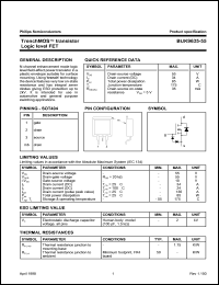 BUK9635-55 datasheet: TrenchMOS transistor. Logic level FET. BUK9635-55