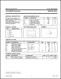 BUK482-100A datasheet: PowerMOS transistor. BUK482-100A