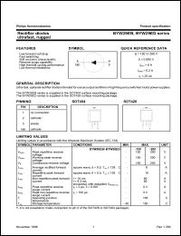 BYW29ED-150 datasheet: Rectifier diode ultrafast, rugged. BYW29ED-150