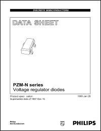 PZM3.3NB2 datasheet: Voltage regulator diode. PZM3.3NB2