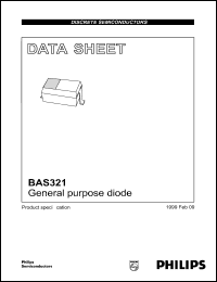 BAS321 datasheet: General purpose diode. BAS321