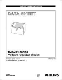 BZX284-B10 datasheet: Voltage regulator diode. BZX284-B10