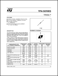 TPA120 datasheet: TRISIL TPA120