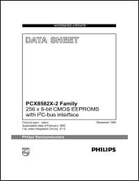 PCA8582F-2P datasheet: 256 x 8-bit CMOS EEPROMs with I2C-bus interface PCA8582F-2P