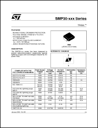 SMP30-100 datasheet: TRISIL SMP30-100