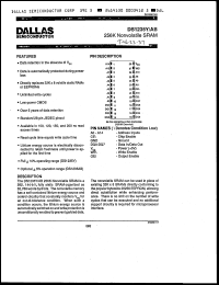 DS1235Y-120 datasheet: 256K nonvoltage SRAM, 120ns DS1235Y-120