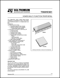 TS68HC901 datasheet: HCMOS MULTI-FUNCTION PERIPHERAL TS68HC901