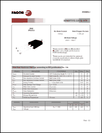 FS0802BI datasheet: 200 V,  200 mA sensitive gate SCR FS0802BI