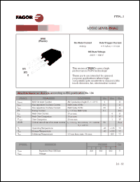 FT0408MI datasheet: 600 V, 10 mA logic level TRIAC FT0408MI