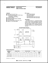 V62C5181024LL-35FE datasheet: 128K x 8 CMOS static RAM, 35ns, low low power V62C5181024LL-35FE