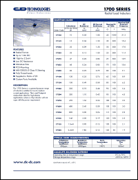 17155 datasheet: Radial lead isolation. Inductance +-10% (at 1kHz) 1.5mH 17155