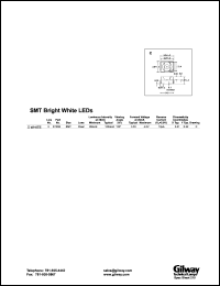 E510 datasheet: Ultra bright red, low profile surface mount LED. Lens translucent red. Luminous intensity at 20mA 40.0mcd (min), 70.0mcd (max). Typ.forward voltage at 20mA 1.85V. E510