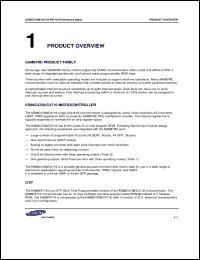 KM48V8004CSL-45 datasheet: 8M x 8bit CMOS dynamic RAM with extended data out, 45ns KM48V8004CSL-45