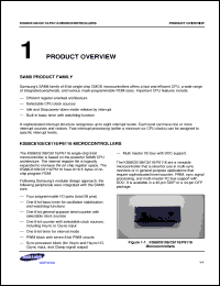 K4E640812C-JCL-45 datasheet: 8M x 8bit CMOS dynamic RAM with extended data out, 45ns K4E640812C-JCL-45