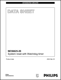 NE56625-20 datasheet: System reset with watchdog timer NE56625-20