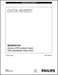 NE56632-46D datasheet: Active-LOW system reset with adjustable delay time, 4.6V NE56632-46D