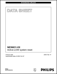 NE56631-45D datasheet: Active-LOW system reset, 4.5V NE56631-45D