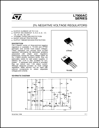 L7905ACD2T datasheet: + 2% NEGATIVE VOLTAGE REGULATORS L7905ACD2T